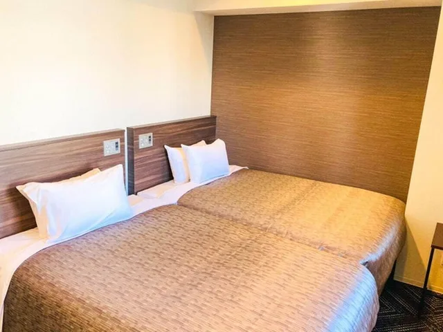 غرفة بزنس بسريرين منفصلين، Hotel Livemax Sendai Hirose-dori 2/5
