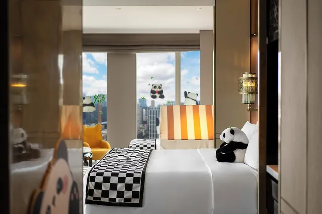 غرفة ديلوكس عائلية، Wanda Reign Chengdu 4/4