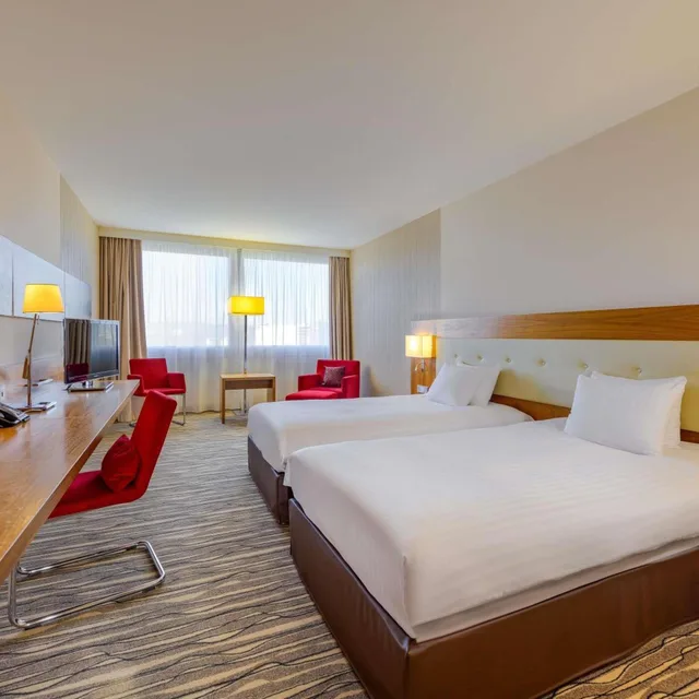 غرفة ديلوكس بسرير فردي، Movenpick Hotel Geneva 2/10