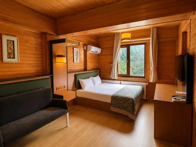 غرفة ديلوكس رباعية بسريرين مزدوجين، AYDER DOGA RESORT 8/10