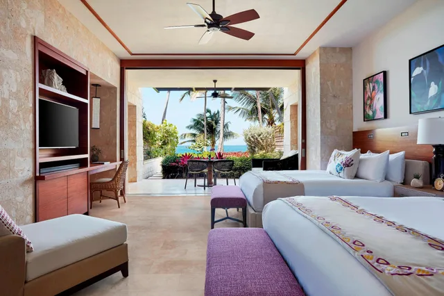 West, Reserve, Beach, Guest Room, 2 King Beds, Beach Front, Dorado Beach A Ritz Carlton Reserve 2/5
