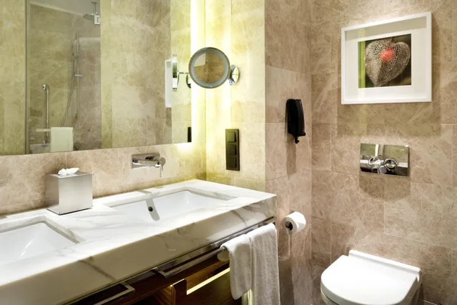 جناح بسرير كينج بإطلالة على الحديقة بشرفة، Hilton Kyiv 2/2
