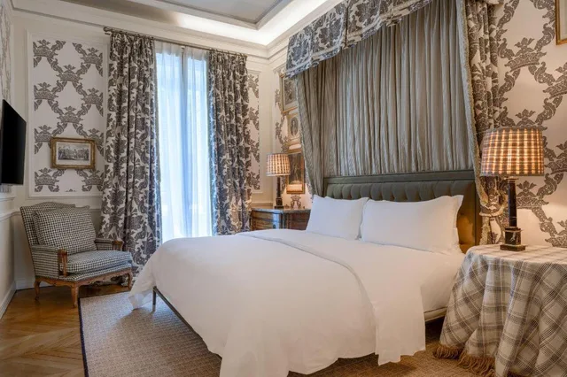جناح رئاسي بسرير كينج بإطلالة على الحديقة بشرفة، Santo Mauro, a Luxury Collection Hotel, Madrid 1/5
