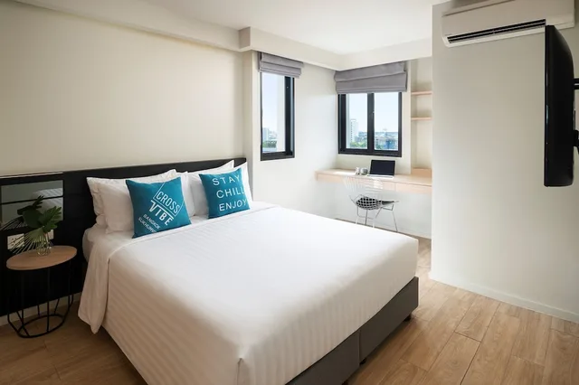 جناح بسرير مزدوج بغرفة نوم واحدة، Cross Vibe Bangkok Sukhumvit 2/7