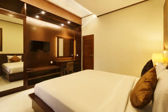 غرفة بريميير ديلوكس بسريرين منفصلين، YULIA BEACH INN 5/8