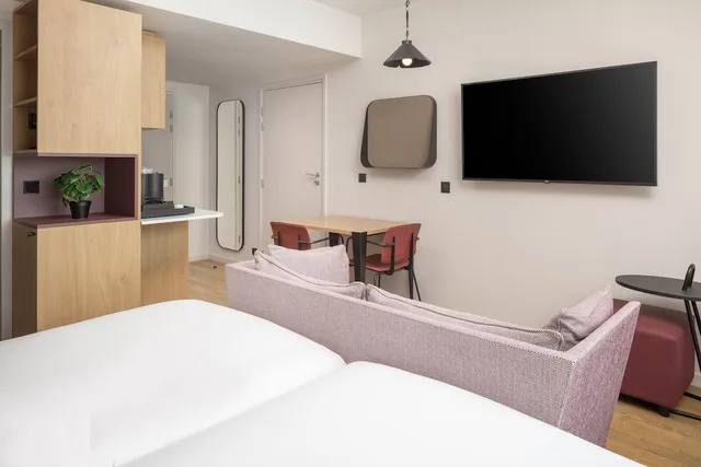 جناح استوديو بسريرين منفصلين، Hyatt House Paris Charles de Gaulle Airport 1/2