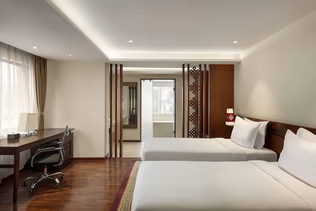 غرفة ديلوكس بسريرين منفصلين، Ramada by Wyndham Kathmandu Dhumbarahi 1/3