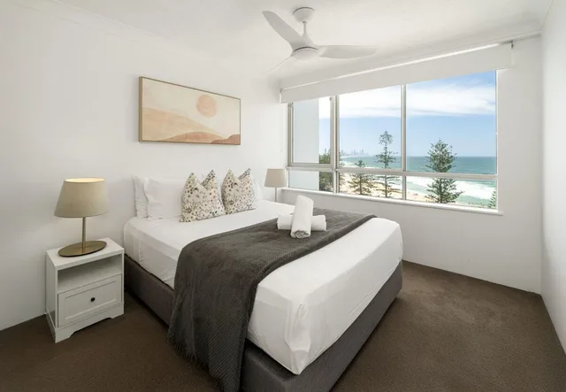 شقة بإطلالة على البحر بغرفتي نوم، Burleigh Beach Tower 1/10