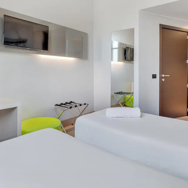 غرفة بسرير فردي لذوي الإعاقة، B&B Hotel Milano San Siro 3/10