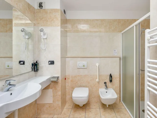 غرفة قياسية بسرير مزدوج لذوي الإعاقة، B&B HOTEL Settimo Torinese 6/6