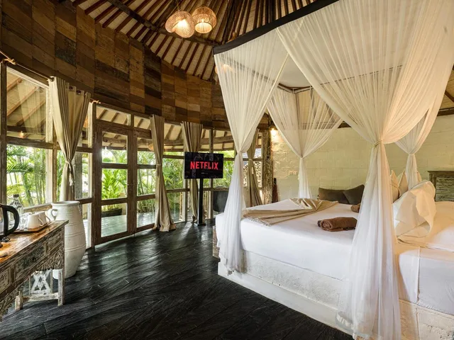 Lodge, Pool Side، Biu Biu Resort Bali 5/6