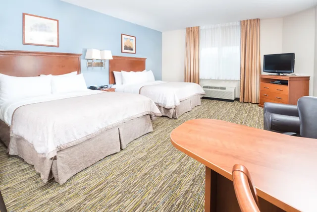 جناح استوديو بسرير كوين، Candlewood Suites Wake Forest Raleigh Area 2/5