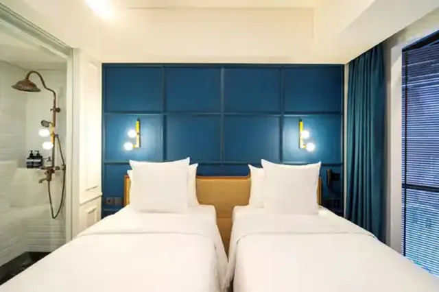غرفة كلاسيكية بسريرين منفصلين، Vasaka Maison Bandung 1/1