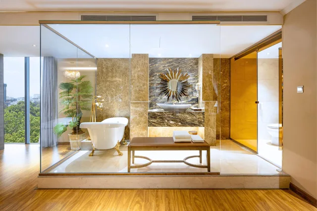 جناح جونيور بإطلالة على المدينة، Winsuites Saigon 4/4