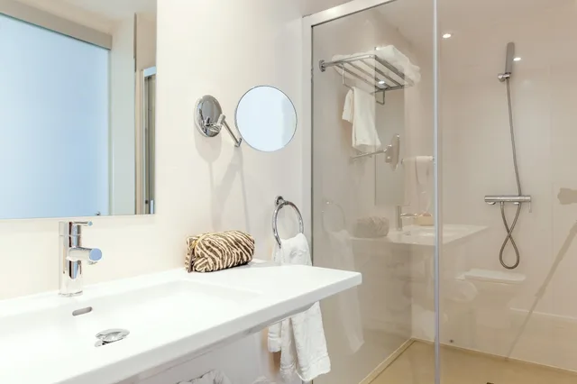 استوديو ديلوكس بإطلالة على البحر بشرفة، Ponent Mar Aparthotel 4/4
