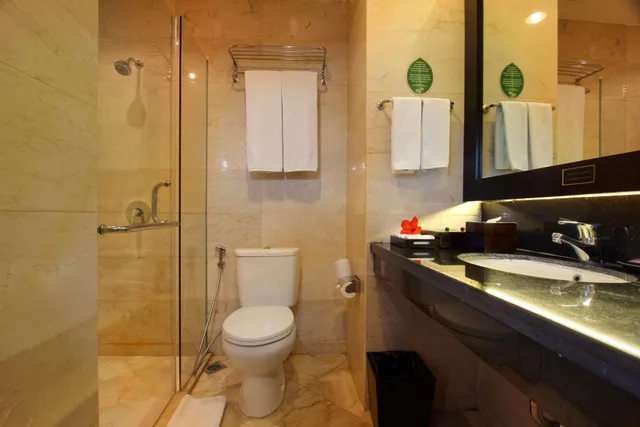 غرفة ديلوكس بسرير كينج بإطلالة على المسبح، Best Western Resort Kuta 2/3