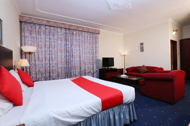 غرفة قياسية بسرير كينج، OYO 112 Semiramis Hotel 4/7