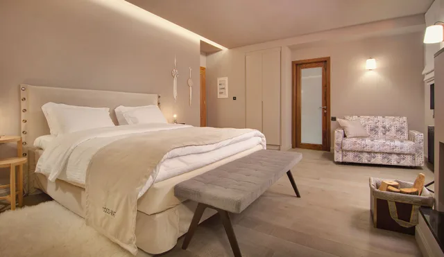 جناح جونيور بسرير كوين وسرير فردي، Kores Boutique Hotel & Spa 1/4