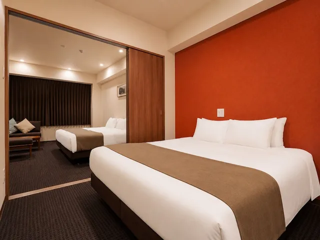 1 Bedroom, Design, Suite, 3 Futon Beds, Queen Bed, Hot Tub، Randor Residential Hotel Kyoto Suites 6/10