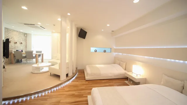 جناح بسريرين منفصلين وفرشتي فوتون بأرضية تاتامي، Hotel Naturwald Furano 1/1