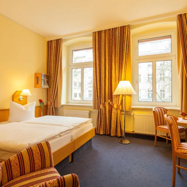 غرفة قياسية بسرير كينج، Hotel Kastanienhof Berlin 7/10