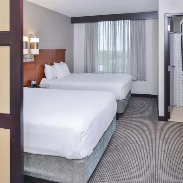 غرفة بسريرين كوين مع أريكة، Hyatt Place Herndon/Dulles Airport-East 2/5