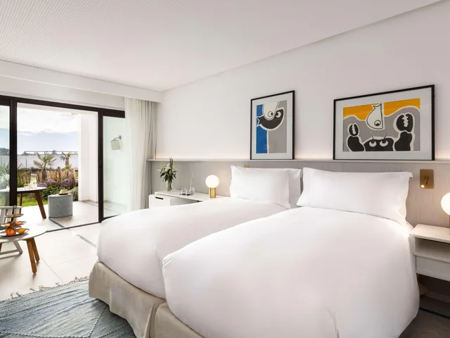 غرفة فاخرة بسريرين منفصلين، SOFITEL AGADIR THALASSA SEA AND SPA 3/10