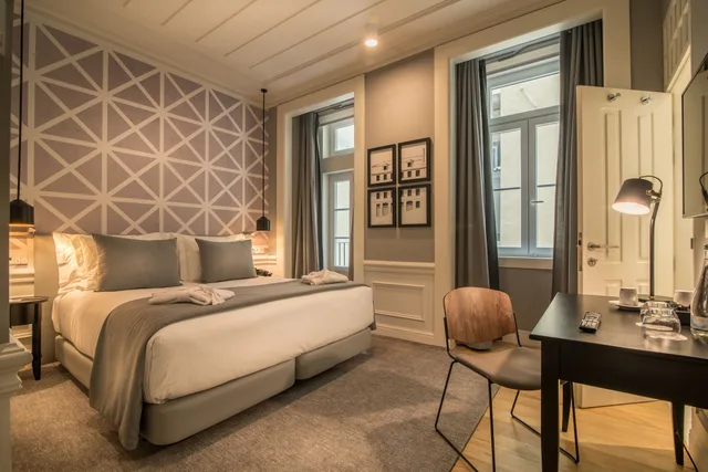 غرفة كلاسيكية بسريرين منفصلين، Hotel da Baixa 2/4