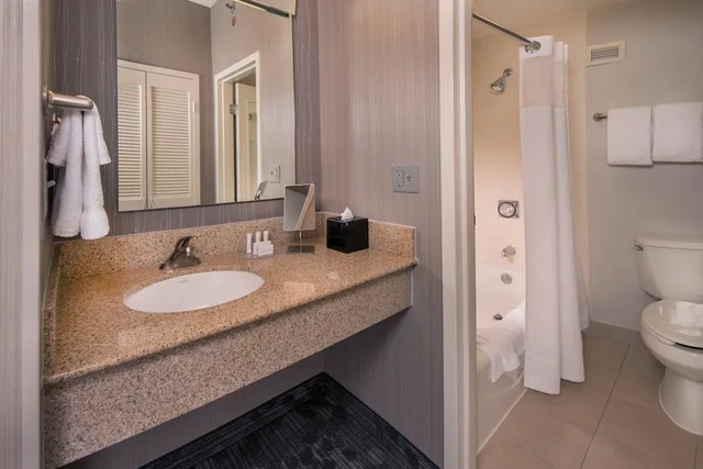 جناح بسريرين مزدوجين لذوي الإعاقة، Courtyard By Marriott Washington Dulles Airport Chantilly 1/1