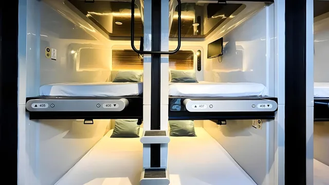 سكن مشترك بريميير بسرير فردي للرجال، Spa &amp; Capsule Hotel GrandPark-Inn Kitasenju - Caters to Men 1/1