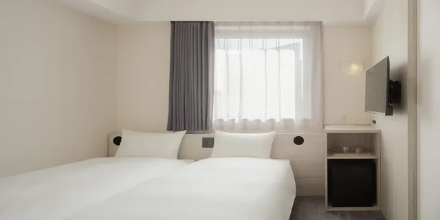 غرفة بسريرين منفصلين، Hotel Mid In Meguro-Ekimae 5/10