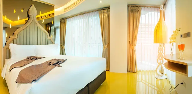 غرفة تنفيذية بسرير مزدوج بشرفة، Anajak Bangkok Hotel 2/10