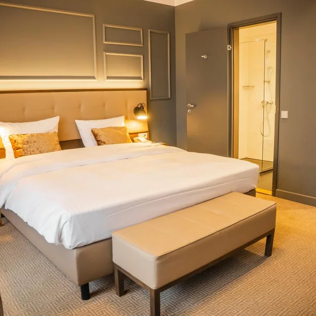 Elegant, King Bed، Parkhotel Kurhaus Bad Kreuznach 5/10