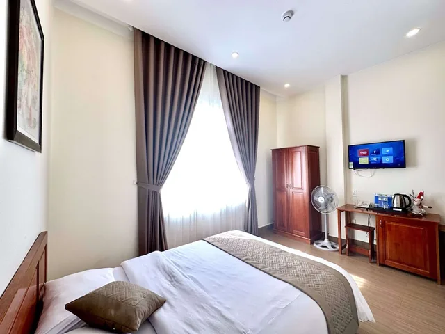 غرفة ديلوكس بسرير كوين، Nam Xuan Premium Hotel 4/10
