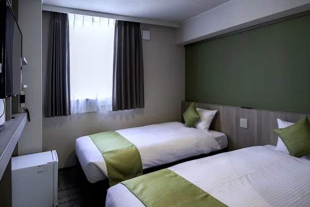 غرفة بسريرين منفصلين، Hotel Lantana Naha Matsuyama 2/2