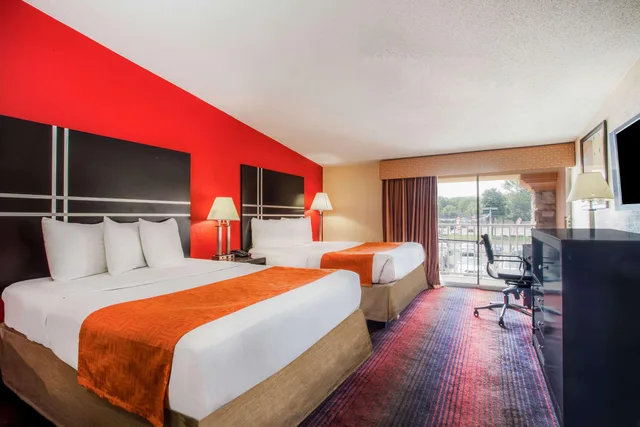 غرفة بسريرين كوين، Howard Johnson by Wyndham North Plainfield 1/2