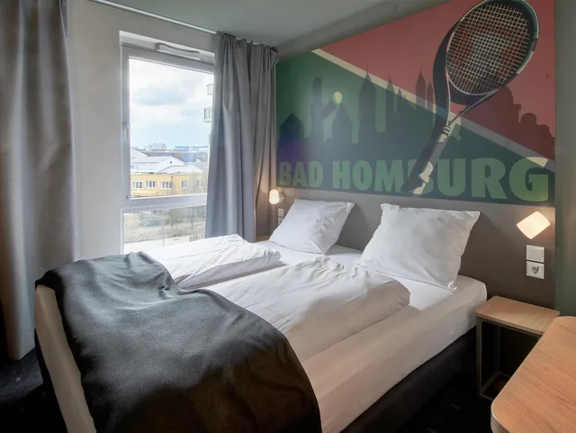 غرفة بسرير كوين، B&B Hotel Bad Homburg 2/10
