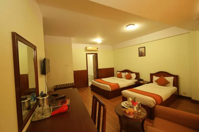 غرفة ديلوكس بإطلالة على الحديقة بغرفة نوم واحدة، Samsara Resort 5/10