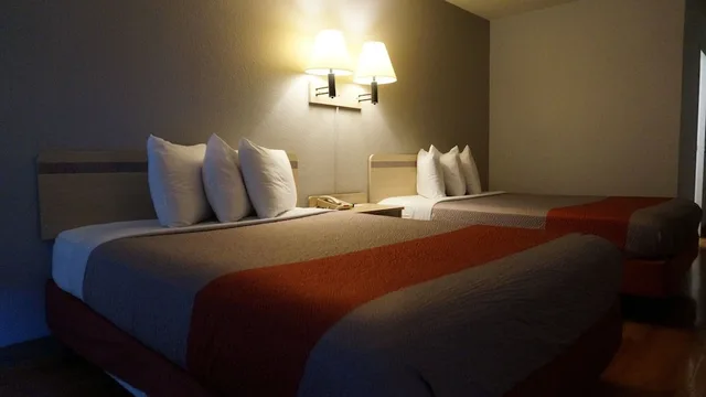 غرفة ديلوكس بسريرين كوين، Motel6 Belmont, CA San Francisco Redwood City 6/7