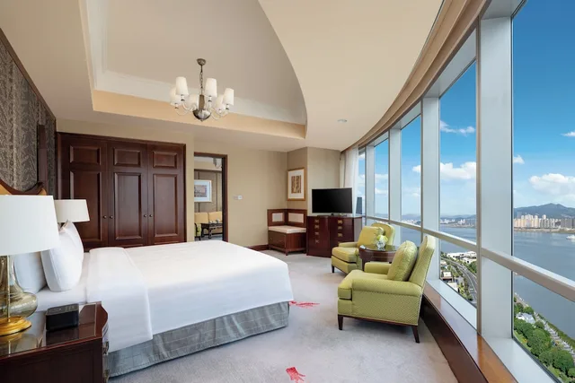جناح تنفيذي بسرير كينج، Shangri-La Wenzhou 3/7