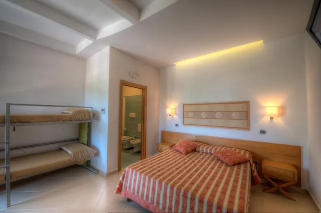 غرفة عائلية في الملحق، Hotel Zeus Pompei 4/8