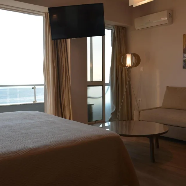 غرفة عائلية بإطلالة على البحر، Scorpios Hotel 3/10