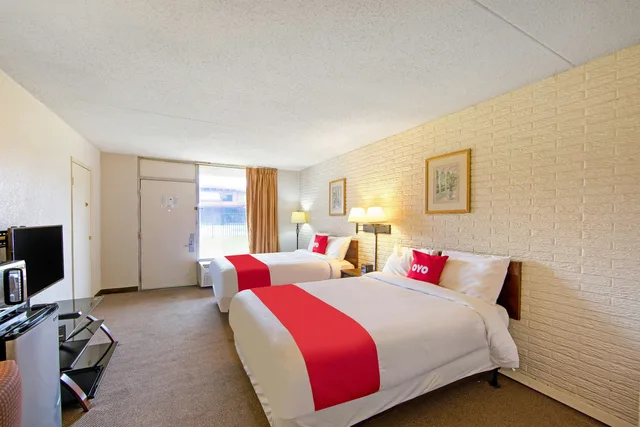 غرفة بسريرين كوين، OYO Hotel Doswell Kings Dominion 3/10