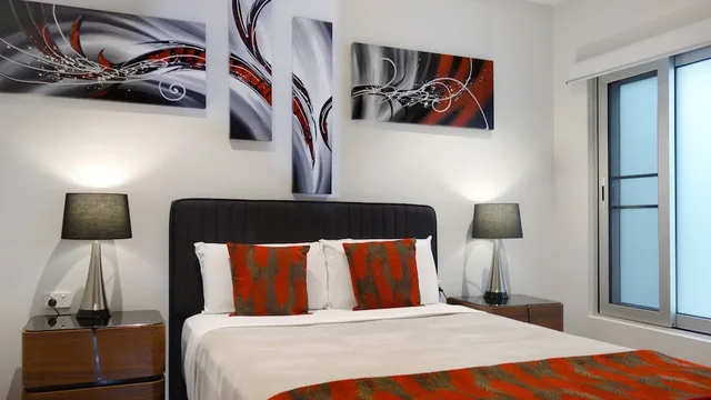شقة ديلوكس بسريرين كوين بشرفة بغرفتي نوم، Semaphore Splash Apartments 5/10