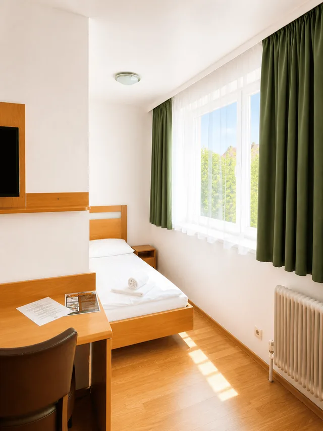 غرفة قياسية مفردة، Hotel Kaffeemuhle 1/5