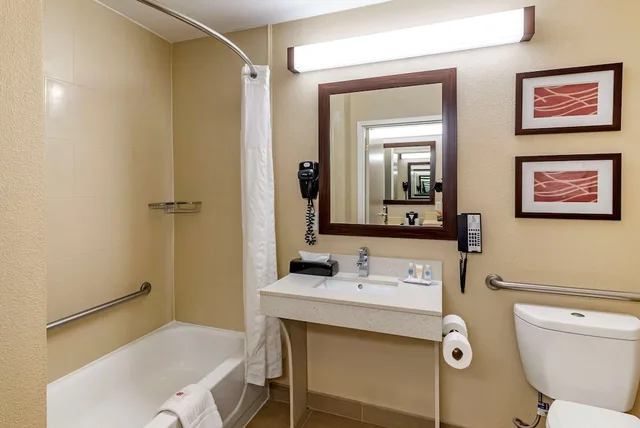 Suite, King Bed, Sofa, Accessible, Comfort Inn & Suites Near Six Flags GA 8/10
