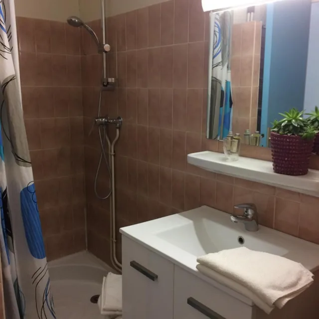 غرفة بسرير مزدوج بشرفة، Hotel Bains Sarrailh 2/6