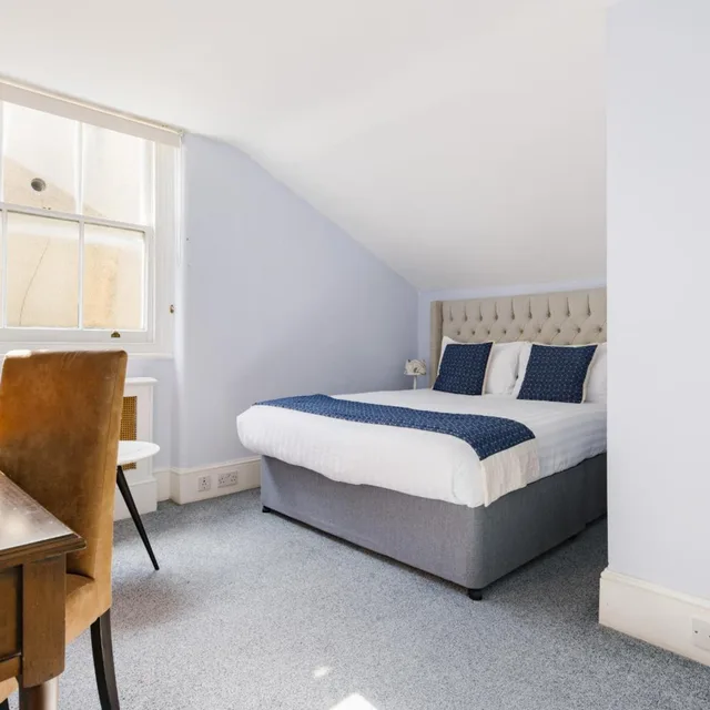 غرفة بسرير مزدوج، Abbey Court Hotel Notting Hill 2/9