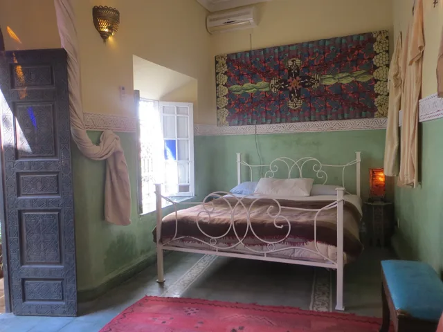 Mezzanine, Comfort, Queen Bed, Courtyard View، Riad Maizie 8/10