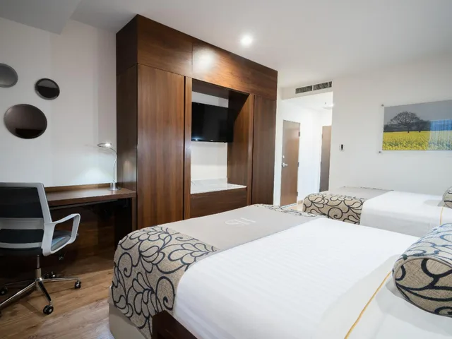 غرفة تنفيذية بسريرين مزدوجين، Hs Hotsson Hotel Queretaro 4/7
